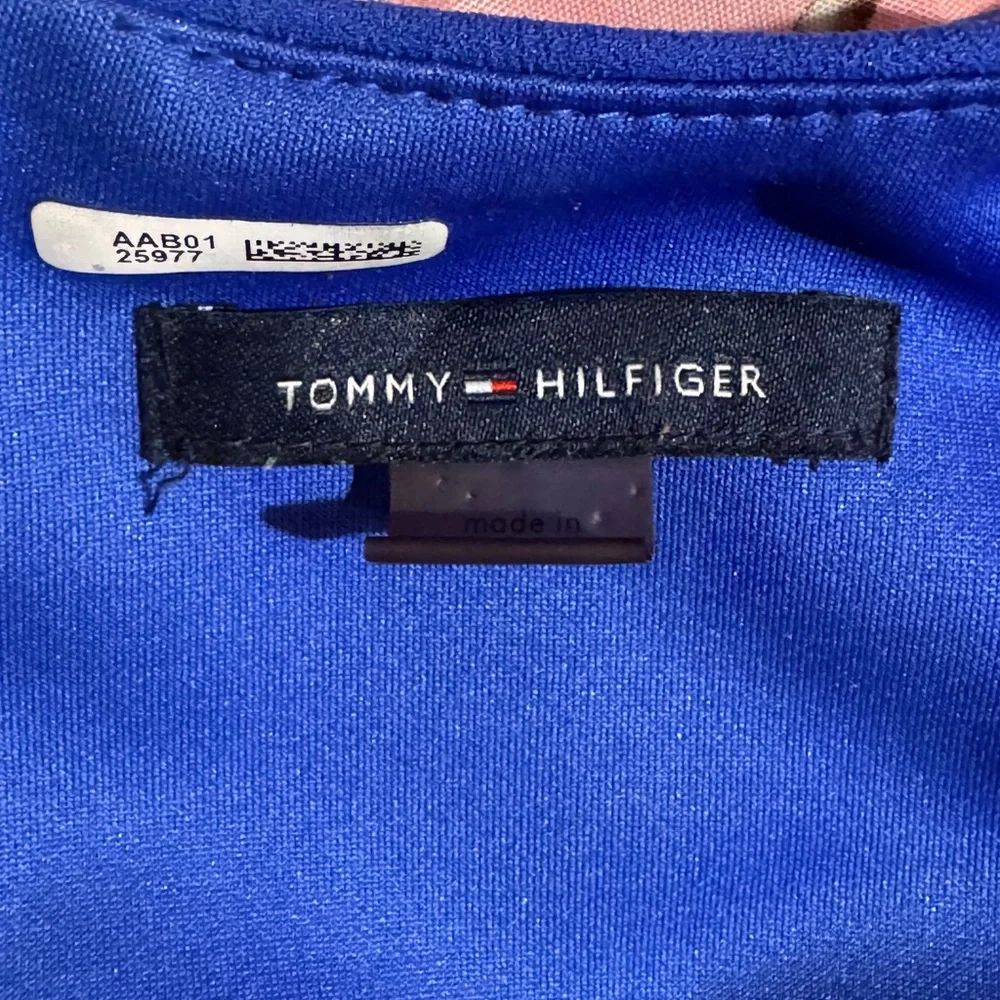 Tommy Hilfiger Blue Mini Dress with White Details - Picture 2 of 4